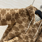 Pre Order Luxury Design Fur Coat With Hood