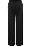 Wide Leg Joggers In Black