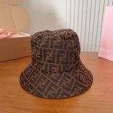Pre Order Luxury Double Letter Design Logo Bucket Hat