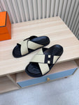 Pre Order Cross Strap Luxury Initial Logo Slides
