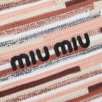 Pre Order Luxury Logo Stripe Beach Bag