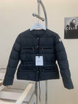 Pre Order Luxury Tie Waist Padded Zip Pocket Coat