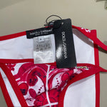 Pre Order Red Dg Luxury Print Bikini Set