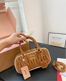 Pre Order Napa Luxury Logo Leather Bag