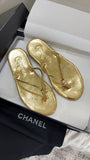 Pre Order Triple Gold Initial Sandals