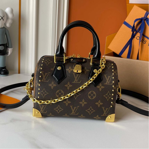 Pre Order Studded Luxury Logo Design Cross Body Bag