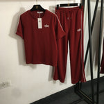 Pre Order Luxury Yoga Wide Leg Jogger Set (4 Colours)