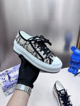 Pre Order Luxury Logo Pattern Design Platform Trainers