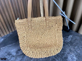 Pre Order Luxury Gold Letter Logo Basket Bag