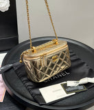 Pre Order Triple Gold Initial Crossbody Bag