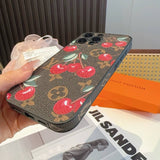 Pre Order Cherry Luxury Logo Design Phone Case