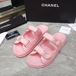 Pre Order Luxury CC Slides In Pink