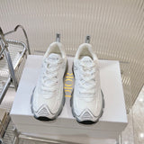 Pre Order White Luxury Star Logo Runners