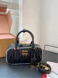 Pre Order Napa Luxury Logo Leather Bag