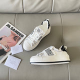 Pre Order Luxury Side Logo Design Frayed Platform Trainers