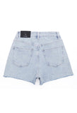 Denim Diamante Shorts