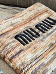 Pre Order Luxury Logo Crochet Tote Bag