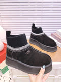 Pre Order Cuff Stretch Platform Boots
