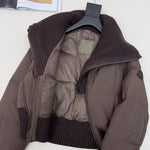 Pre Order Cropped Cord Style Luxury Logo Jacket