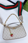 Pre Order Cross Body Luxury Strawberry Chain Logo Bag
