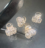 Diamanté Logo Hair Clips