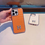 Pre Order Luxury Diamanté Initial Logo Phone Case