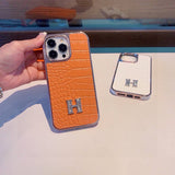 Pre Order Luxury Diamanté Initial Logo Phone Case