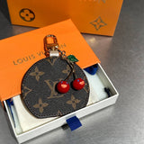 Pre Order Cherry Mirror Luxury Logo Design Keychain