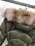 Pre Order Luxury Longline Padded Belted Coat