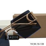 Pre Order Luxury Metal D Frame Sunglasses (6 Shades)
