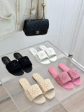 Pre Order Luxury Logo Velcro Slides