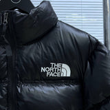 Pre Order Cropped Puff Coat In Black