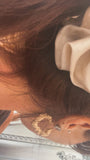Small Single Heart Hoops
