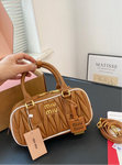Pre Order Napa Luxury Logo Leather Bag