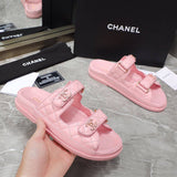 Pre Order Luxury CC Slides In Pink