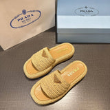 Pre Order Luxury Crochet Flatform Slides