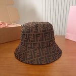 Pre Order Luxury Double Letter Design Logo Bucket Hat