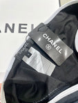 Pre Order Luxury Bandeau White Logo Bikini Set