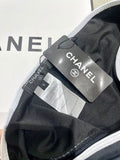 Pre Order Luxury Bandeau White Logo Bikini Set
