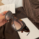Pre Order Luxury Luxury Gold Double C Frame Logo Sunglasses