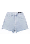 Denim Diamante Shorts