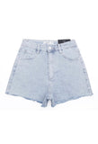 Denim Diamante Shorts