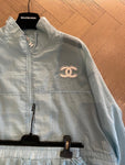 Pre Order Faded Luxury Design With Logo Short & Jacket Set