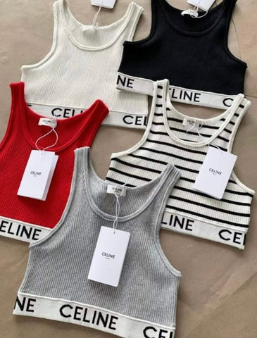 Pre Order Luxury Racer Back Vest Tees