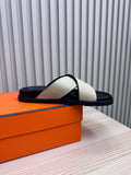 Pre Order Cross Strap Luxury Initial Logo Slides