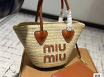 Pre Order Luxury Double Logo Beach Bag