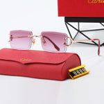 Pre Order Luxury Frameless Glasses (6 Shades)