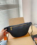 Pre Order Luxury Logo Black & Gold Body Bum Bag