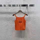 Pre Order Luxury Logo Crop Vest Tee
