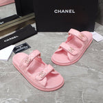 Pre Order Luxury CC Slides In Pink